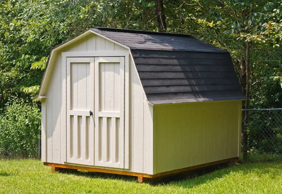 Custom storage shed built by One Stop Construction in Southern Utah